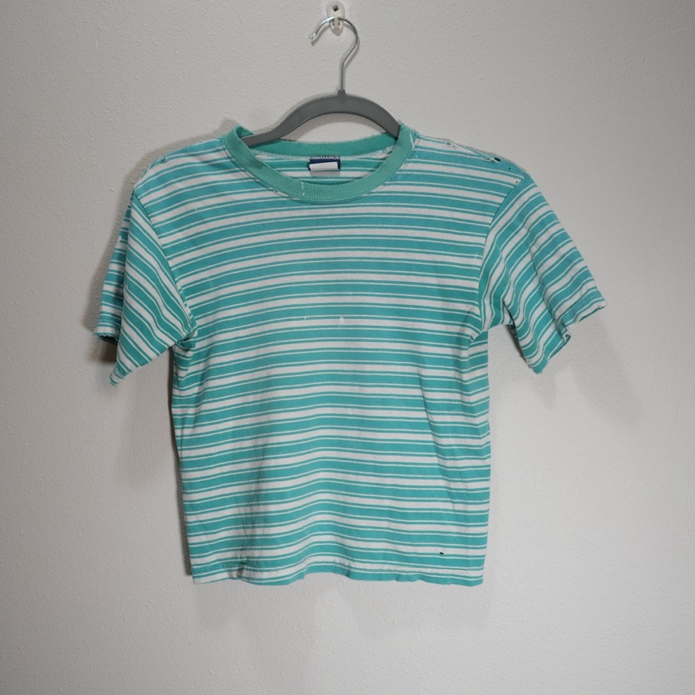 Vintage slightly cropped painters tee
